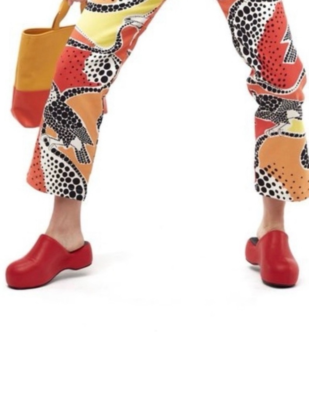 Simon Miller Red Leather Clogs